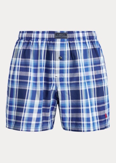 Men's Polo Ralph Lauren Woven Cotton Boxers | 371645LZM